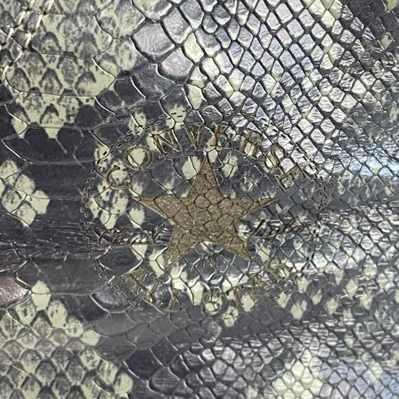 Converse X CT Women’s Green All Star Snakeskin High Fashion Sneakers Size 7 - Picture 10 of 14